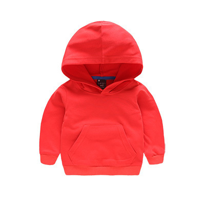 kid 7 colors sports  children plain hoodies for kids pullover boys hoodies