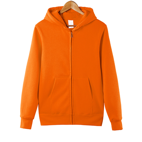 puls size men's hoodies full zip up  hoodie for man and women