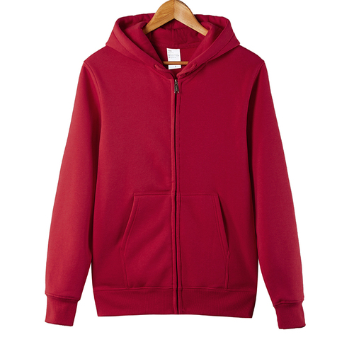 puls size men's hoodies full zip up  hoodie for man and women