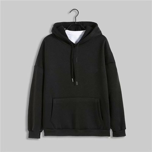 Printed sublimation polyester men's hoodies unisex oversized pullover blank plain hoodies sweatshirts