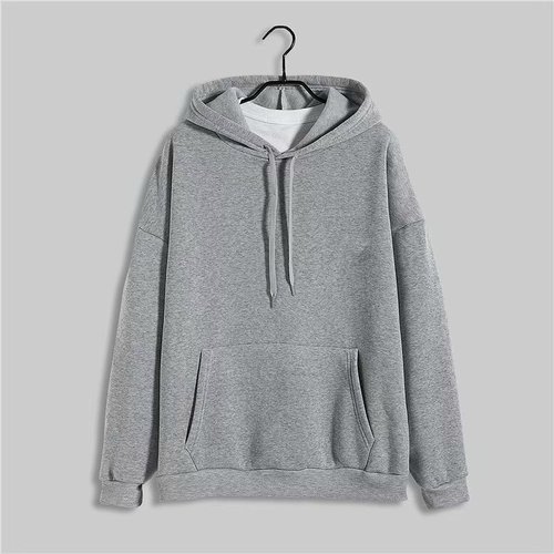 Printed sublimation polyester men's hoodies unisex oversized pullover blank plain hoodies sweatshirts
