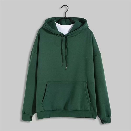 Printed sublimation polyester men's hoodies unisex oversized pullover blank plain hoodies sweatshirts