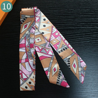 Horse Belt New Twill Silk Scarf Women's Neck Hair Decorate Luxury long Scarf Outdoor Soft Small Headband Lady
