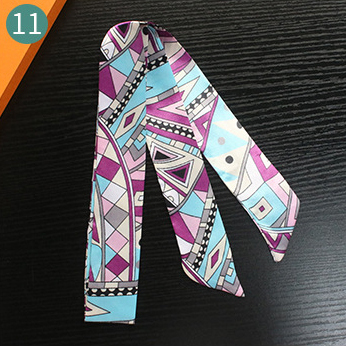 Horse Belt New Twill Silk Scarf Women's Neck Hair Decorate Luxury long Scarf Outdoor Soft Small Headband Lady