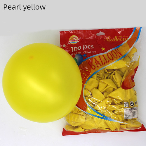 High quality 12 inch mix color balloon balloons latex 12 inches party decoration 12 inches yellow balloon