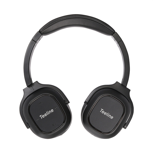 Wireless Headphones Folding Over Ear Headphones with Built-in Mic