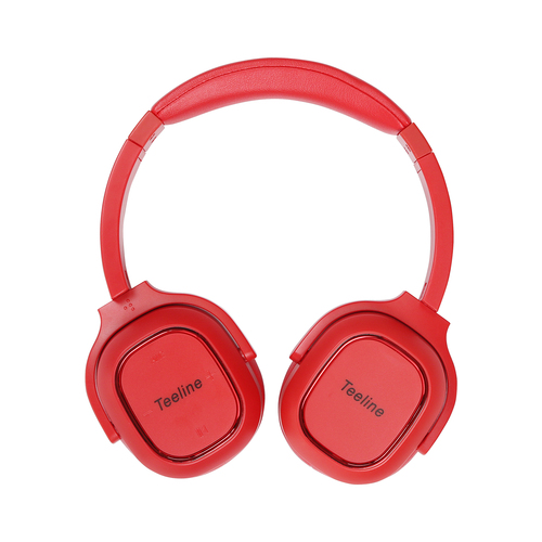 Wireless Headphones Folding Over Ear Headphones with Built-in Mic