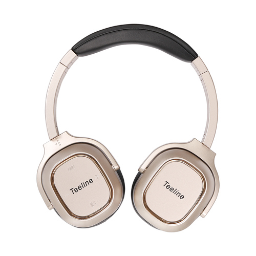 Wireless Headphones Folding Over Ear Headphones with Built-in Mic