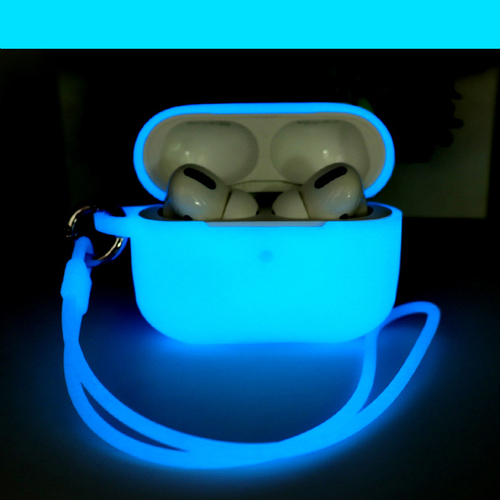 Noctilucent earphone case all series available air pro headphone silicon case with many colors