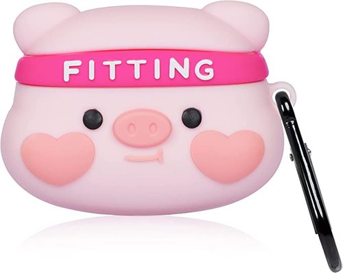 3D Cartoon Cute Wireless Earphone Case Silicone Charging Headphones Case Protective Cover Baby Yoda Case for AirPods 1 2