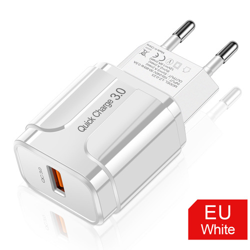 5V 3.1A USB Phone Charger US EU Charger Phone Fast Travel Adapter QC3.0 Mobile Charger  