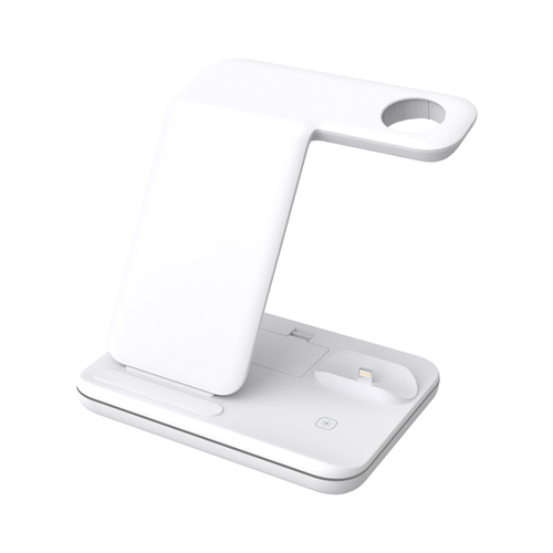 Guany Z5M Multiple Devices Wireless Phone Holder All In One Desk Top Charger For Watch Airpods Mobile Phones