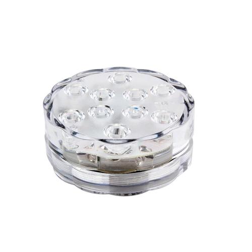 10LEDs 5050 IP68 Waterproof RGB Decoration De Fiesta Boda Party Wedding Aquarium Decoration Submersible Light
