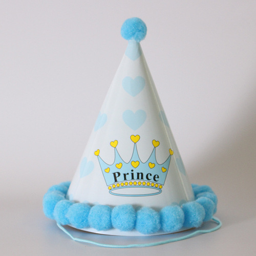 Newest selling multi color stitching izable pattern printing topper rainbow party birthday hat