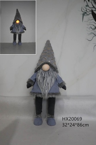 Christmas Gnome Elf Doll Xmas Home Party Gift Decoration Plush Cloth Handmade Christmas Gnome With Flexible Hat