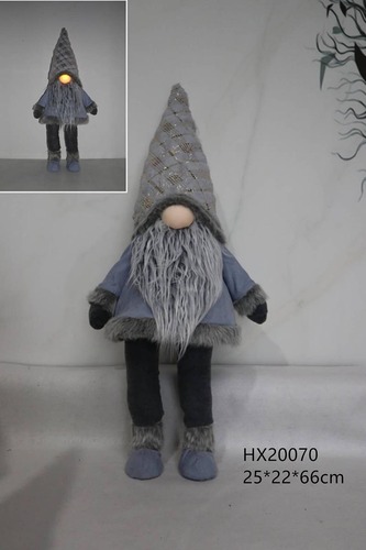 Christmas Gnome Elf Doll Xmas Home Party Gift Decoration Plush Cloth Handmade Christmas Gnome With Flexible Hat