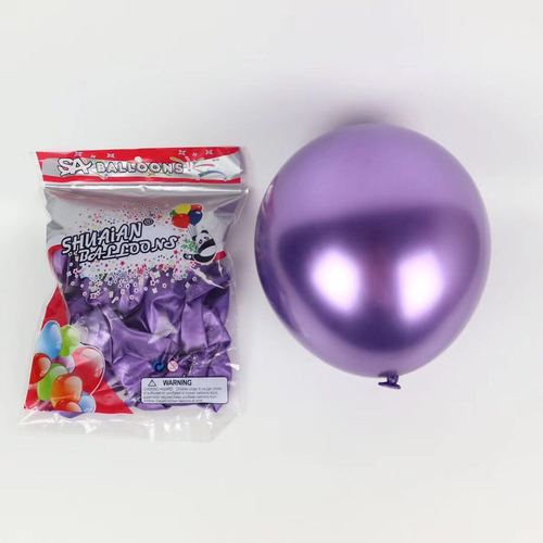 18 Inch Chrome Party Supplies Balloon Gold Balloons Globos Metalicos Latex Birthday Metallic Balloon Party Decorations