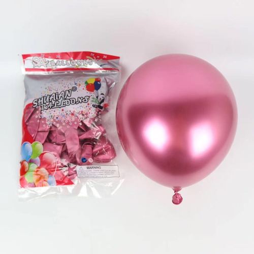18 Inch Chrome Party Supplies Balloon Gold Balloons Globos Metalicos Latex Birthday Metallic Balloon Party Decorations