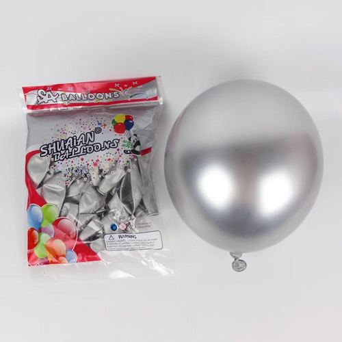 18 Inch Chrome Party Supplies Balloon Gold Balloons Globos Metalicos Latex Birthday Metallic Balloon Party Decorations