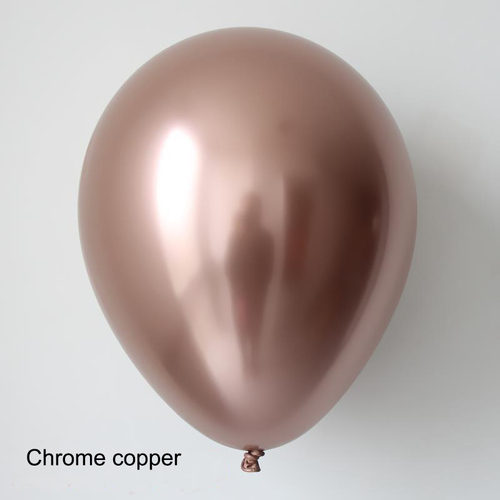 18 Inch Chrome Party Supplies Balloon Gold Balloons Globos Metalicos Latex Birthday Metallic Balloon Party Decorations