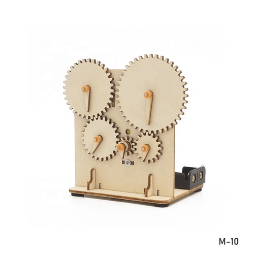 New DIY kits pretend play wooden puzzle vehicle toys gear drive educational ruedas y engrana planet toys kids learning t