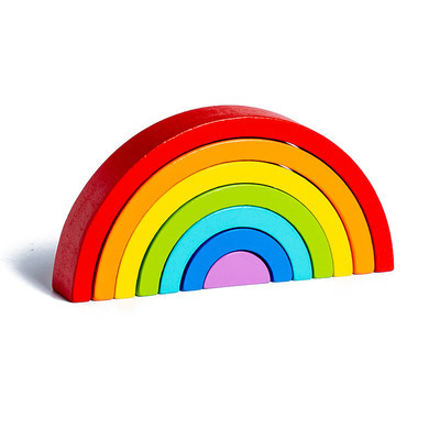 W83 Stacking Game Wood Blocks Stacking Toy Building Blocks Wooden Toys For Kids Montessori Educational Toys