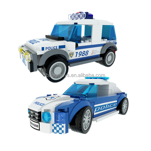 Wange No.2632 patrol car building blocks toys for kids legosing city swat team police brick