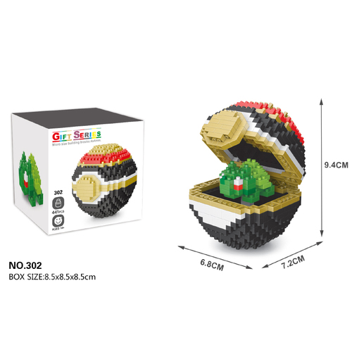 Cartoon Series Fairy Ball Building Blocks set kids plastic building blocks assembly toys for children