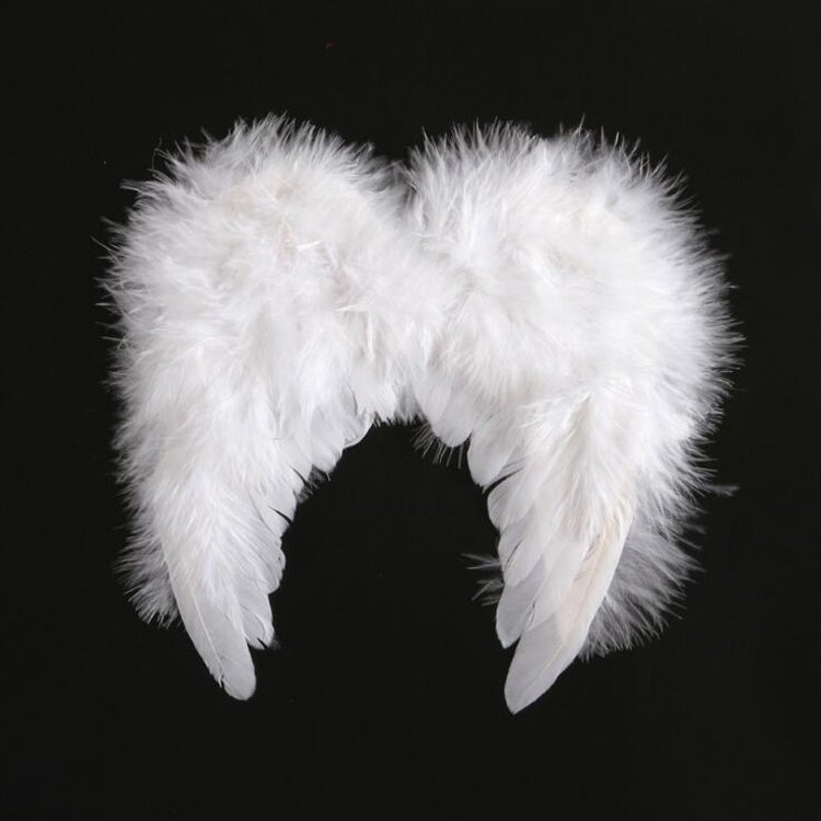Wide Angel Fairy Feather Wings Girls Angel Costume for Christmas Kids Boy Nativity Dress up Props Fancy Cosplay Party De