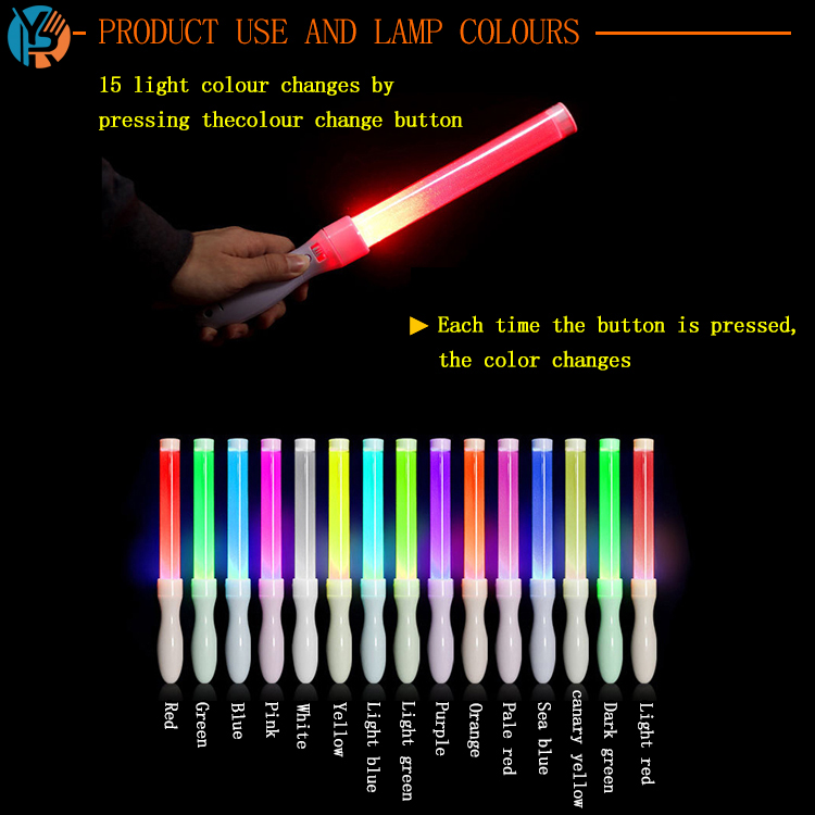 Fashionable Professional Design  Led Glow Foam Stick Bulk Party Supplies