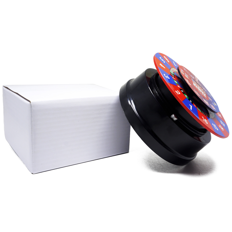  direct sale  cheap two-color ball lucky random electric turntable for parties game