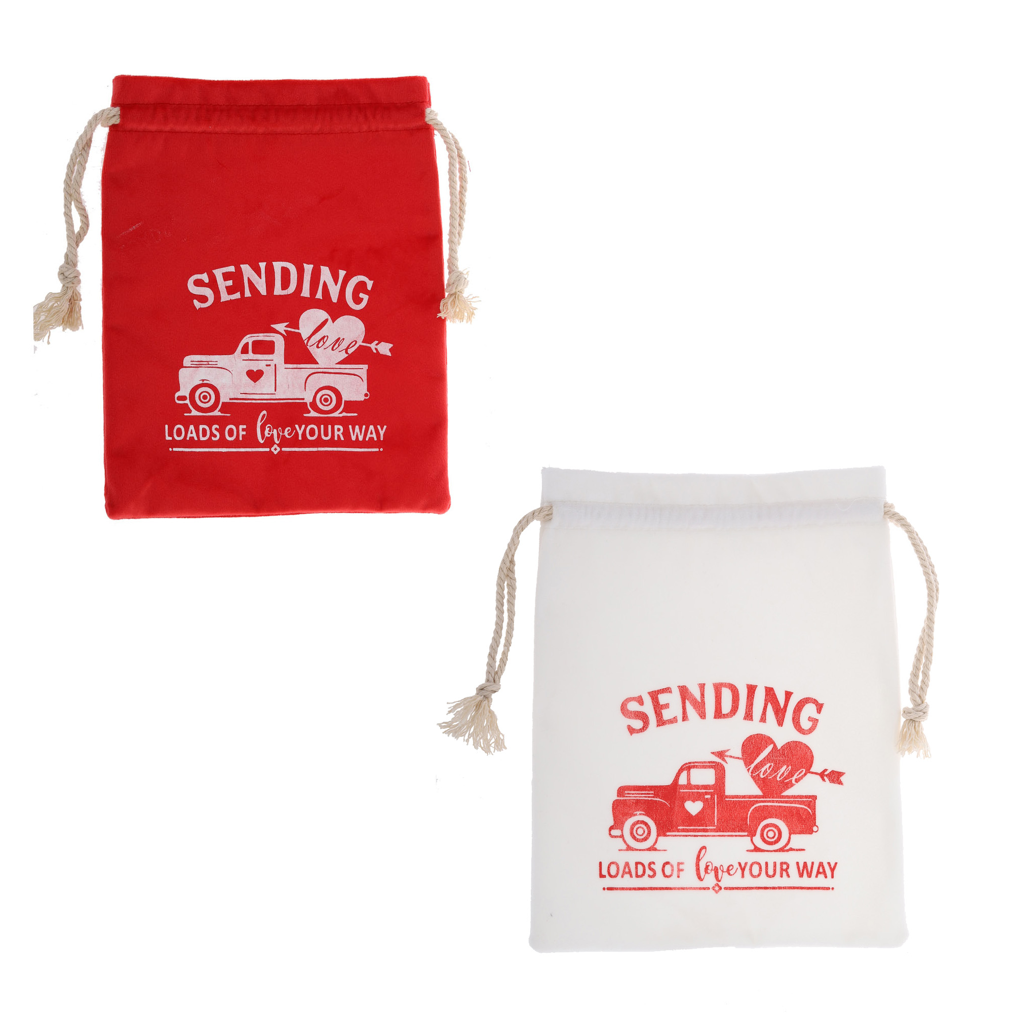 Easter Basket hemp Bunny Drawstring Totes for Easter Party Treat Bag