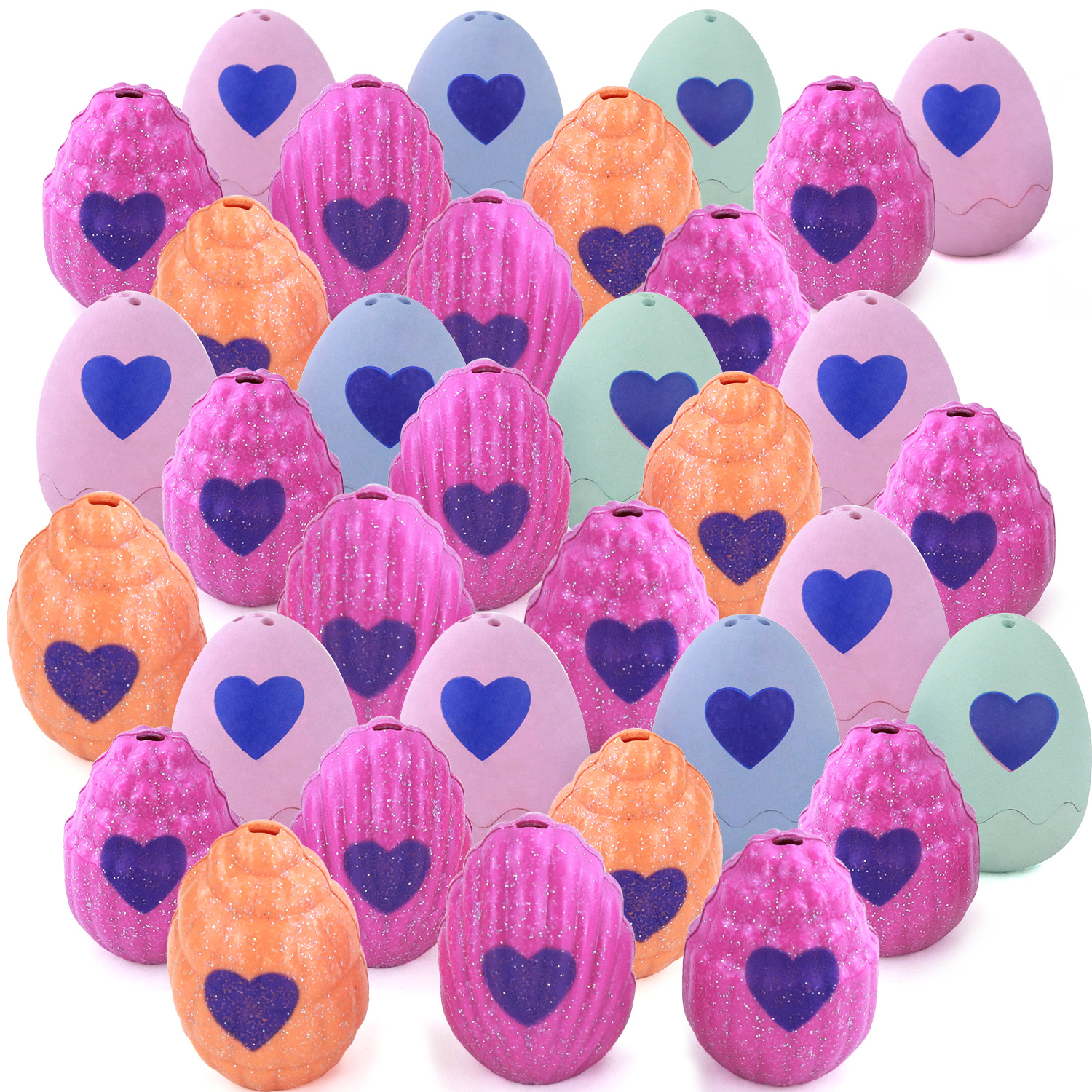 Colorful Toys Party Decoration Gift Easter Eggs AB005 12 PCS Funny Toys Easter Eggs