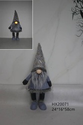 Christmas Gnome Elf Doll Xmas Home Party Gift Decoration Plush Cloth Handmade Christmas Gnome With Flexible Hat