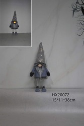 Christmas Gnome Elf Doll Xmas Home Party Gift Decoration Plush Cloth Handmade Christmas Gnome With Flexible Hat