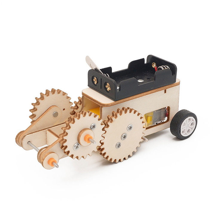 hot stem montesori toys Experimental Gear truck educational kids learning  wooden toy didactic toys jouet