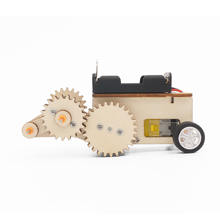hot stem montesori toys Experimental Gear truck educational kids learning  wooden toy didactic toys jouet