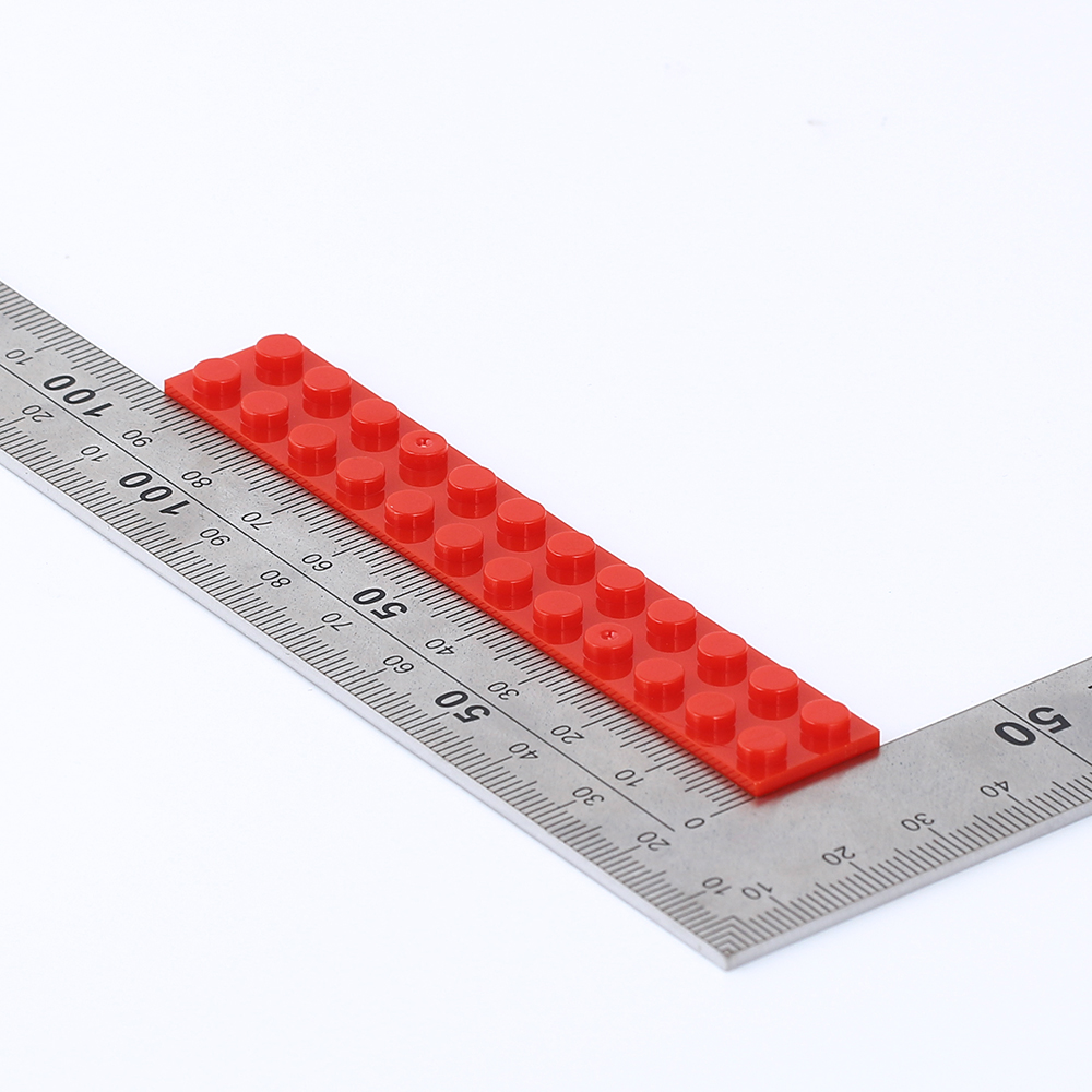  MOC Plate 2 x 12 Bricks NO.2445 Abs Plastic Educational Accessories Parts building blocks toy For Kid