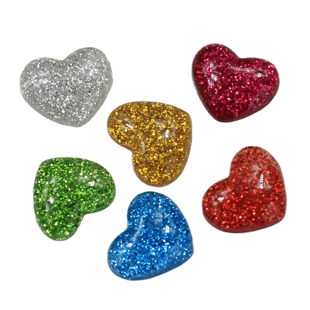 100pcs 10mm Resin Flower with Rhinestone Flatback Transparent Cabochon for Kids Girls DIY Jewelry Nail Art Decor Beads C