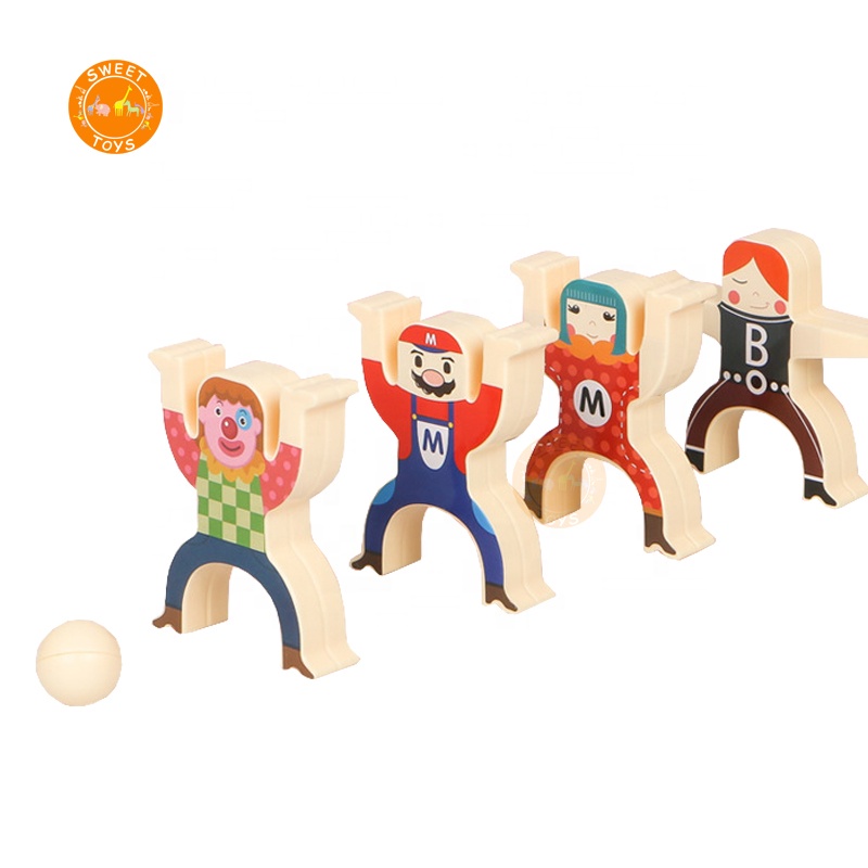 Multiplayer Cartoon Hercules Building Blocks Plastic stacking toy Educational Toys Balance Game For Children