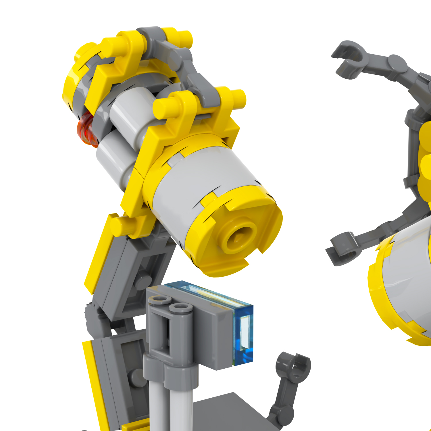 MOC1152 Creative Series Iron Tony Armored Platform Model DIY Educational Action Building Block Toys for Kids 119Pcs
