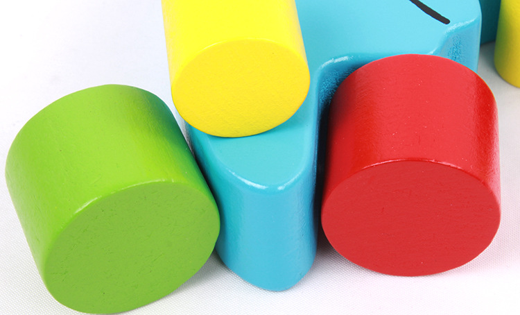 Moon Balance Toys Building Blocks Montessori Early Education Parent-Child Interactive Game Wooden Stacking Toys