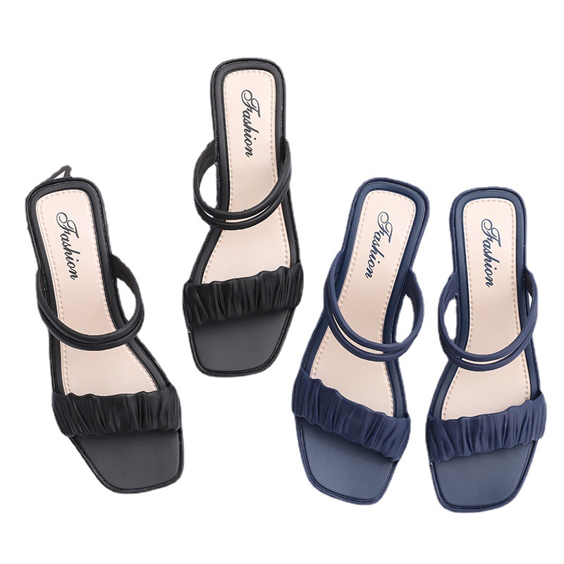 2022  Fashion Designer Women Casual Flat Sandals Slippers Summer Casual Wedge Sandals Shoes for Women and Ladie