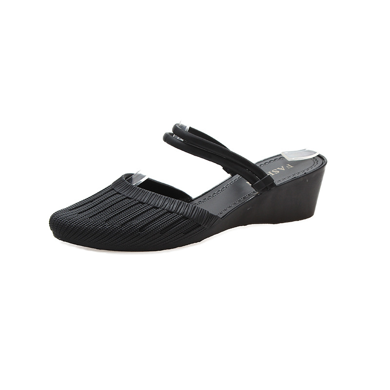 Women High Heels Shoes Woman Female Ankle Strap PU Toe Heeled Sandals Lady Office Career Shoe