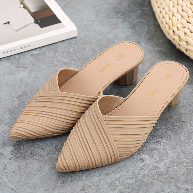 2023 new women's sandals  high heels fashion rest temperament women's shoes