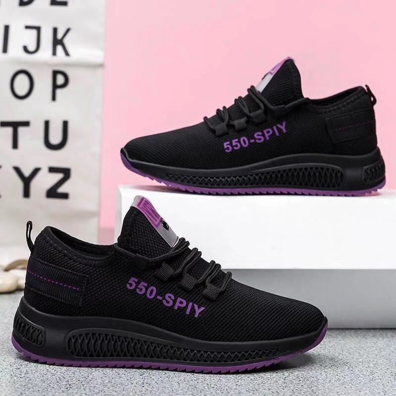 slides  sneakers sneakers slides zapatillas Women's flying knitting mesh shoes