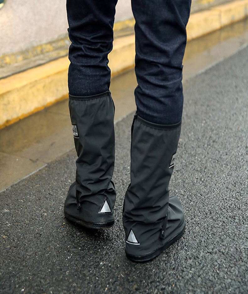 summer pvc waterproof reusable adult men women best running protection shoe cover rain boots