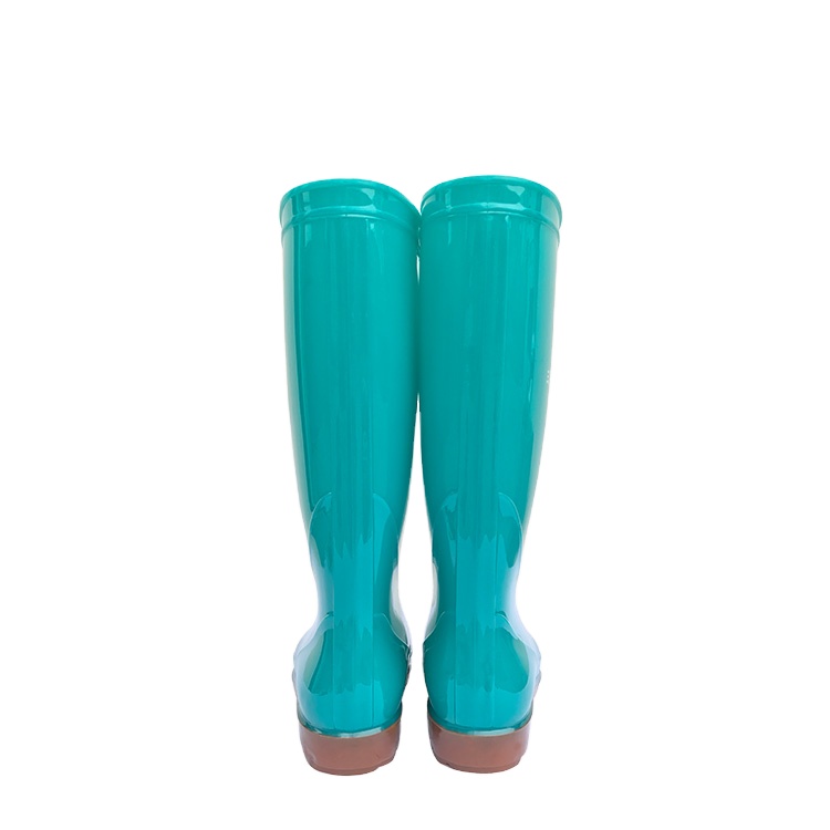2023 knee-high no slip cheapest design your own  rubber rain boots for women