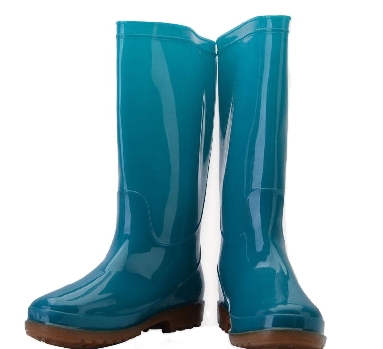 2023 knee-high no slip cheapest design your own  rubber rain boots for women
