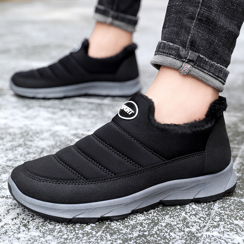 Waterproof Classic Men Boots Warm Winter Anti-Skid Boots for Man Walking Snow Boots for Winter